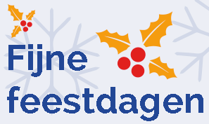 Fijne feestdagen en alle goeds voor 2019!